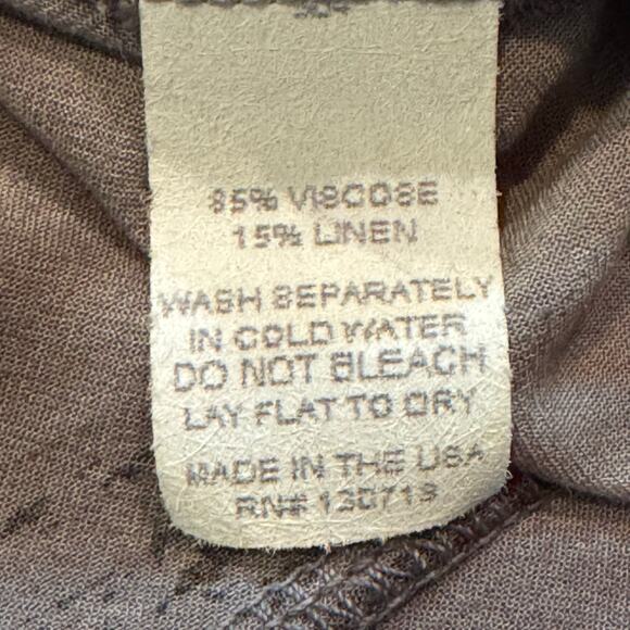 Art of Cloth Hand Made Dyed Size Medium Gray Black Open Front Jacket Pockets - Picture 8 of 8